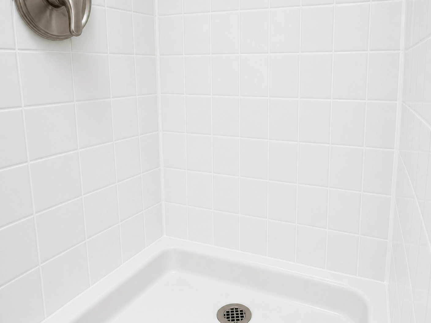 After - Shower Surround Mold & Rust Removal